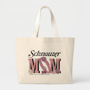 Schnauzer MOM Grote Tote Bag