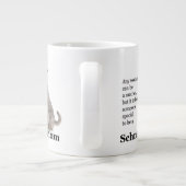 Schnauzer Mom Jumbo Mok (Achterkant)