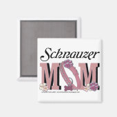Schnauzer MOM Magneet (Voorkant / Achterkant)