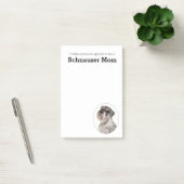 Schnauzer Mom Post It Notes (Kantoor)