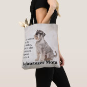 Schnauzer Mom-Tas Tote Bag (Dichtbij)