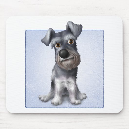 Schnauzer Muismat (Voorkant)