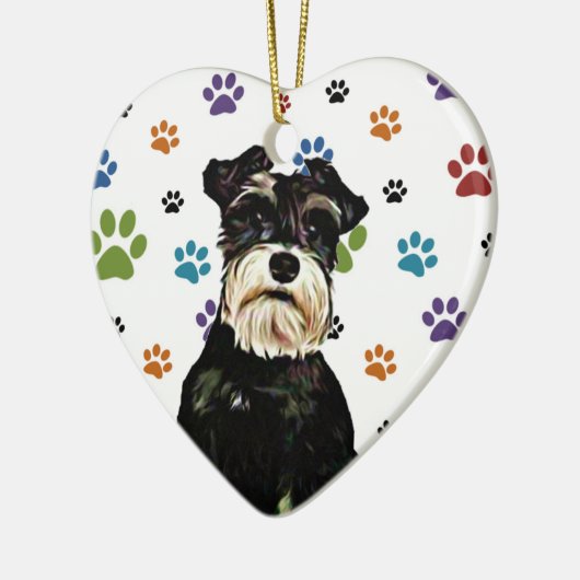 Schnauzer Ornament (Links)