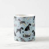 Schnauzer Paws en Botten Koffiemok (Center)