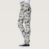 Schnauzer Paws en Botten Leggings (Links)