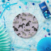 Schnauzer Paws en Botten Paper Bord (Feest)