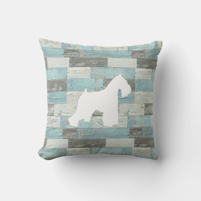 Schnauzer Pillow Kussen (Voorkant)
