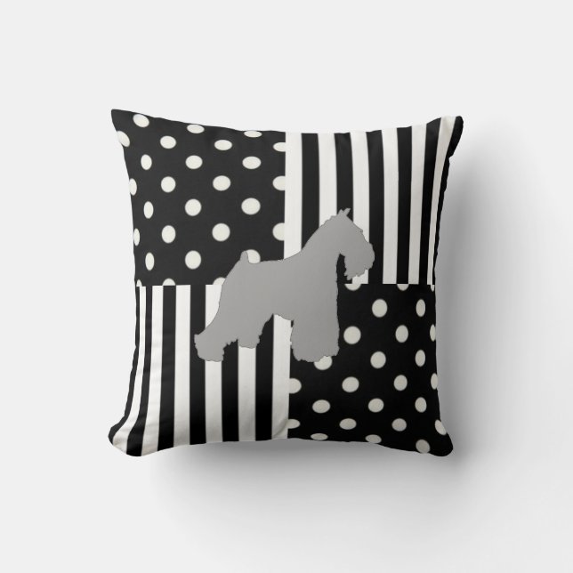 Schnauzer Pillow Kussen (Voorkant)