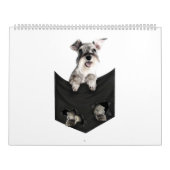 Schnauzer Pocket Mid Classic pocket Kalender (Hoes)