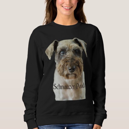 Schnauzer Poodle Dog Shirt Schnauzer Poodle (Voorkant)