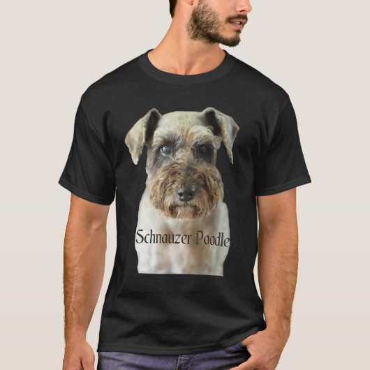Schnauzer Poodle Dog Shirt Schnauzer Poodle (Voorkant)