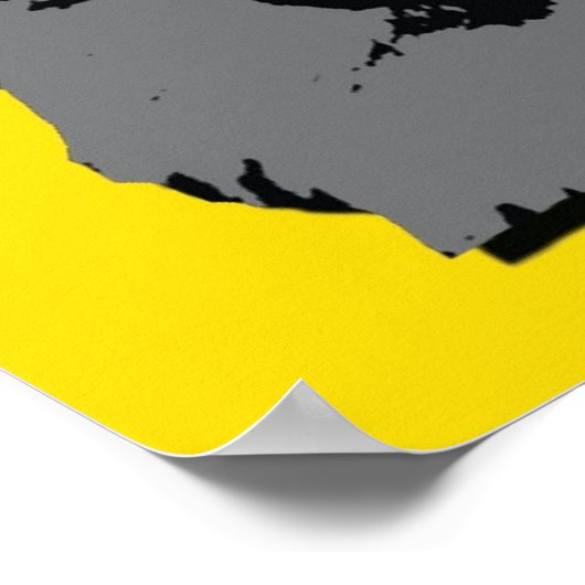 Schnauzer pop art poster (Hoek)