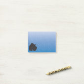 Schnauzer Post-it® Notes (Op bureau)