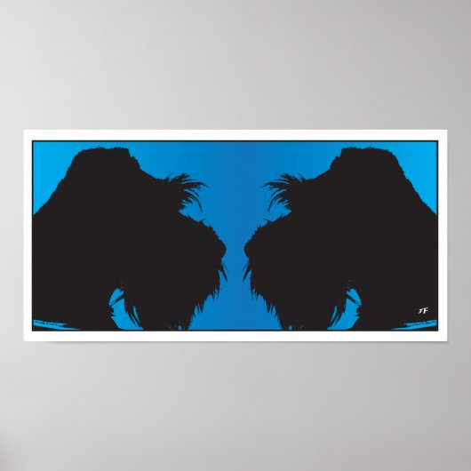 Schnauzer Poster (Voorkant)