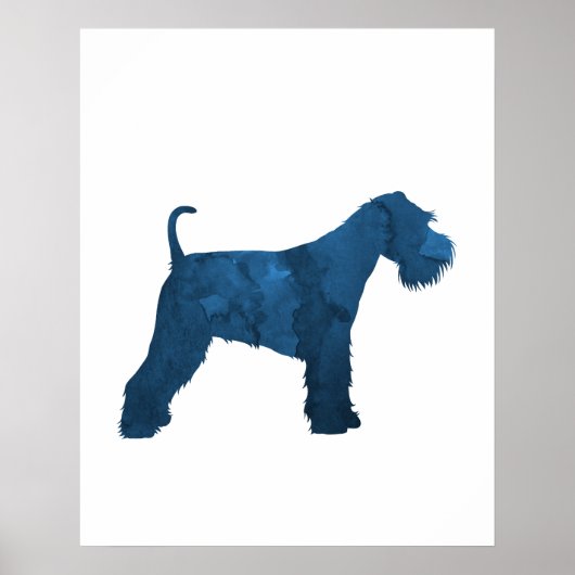 Schnauzer Poster (Voorkant)