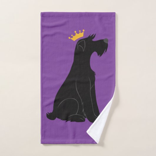 Schnauzer Prince Bad Handdoek (Handdoek)