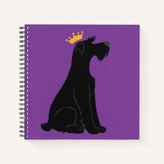 Schnauzer Prince Notitieboek (Voorkant)