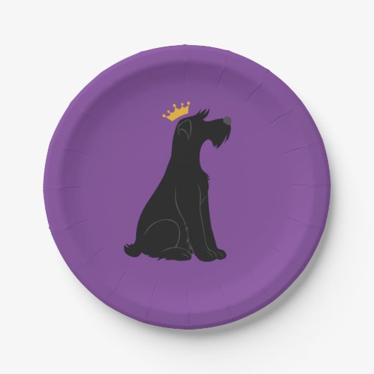 Schnauzer Prince Papieren Bordje (Voorkant)