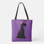 Schnauzer Prince Tote Bag (Achterkant)