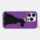 Schnauzer Prins iPhone Hoesje (Achterkant horizontaal)