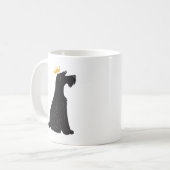 Schnauzer Prins Koffiemok (Voorkant links)