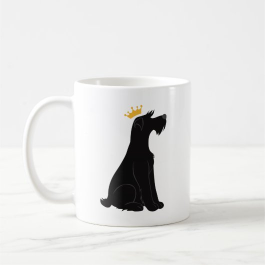 Schnauzer Prins Koffiemok (Links)
