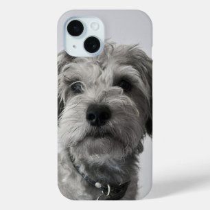 Schnauzer Puppy iPhone 15 Case