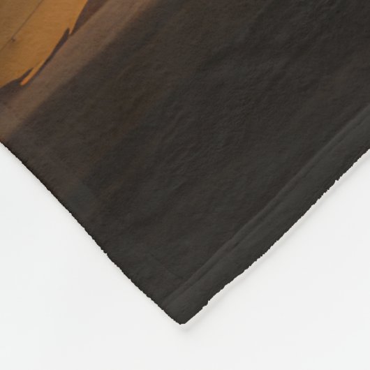 Schnauzer Puppy Herfst Delight Pompoen Fleece Deken (Hoek)