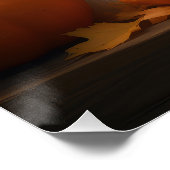 Schnauzer Puppy Herfst Delight Pompoen Perfect Poster (Hoek)