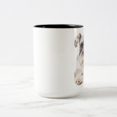 schnauzer puppy mok (Center)