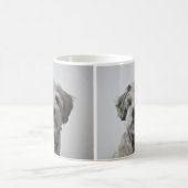 Schnauzer Puppy Portrait Photo Koffiemok (Center)