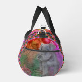 Schnauzer Puppy Rozen Hond Gepersonaliseerd Plunjezak (Rechts)