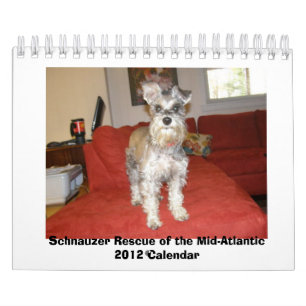 Schnauzer Rescue of the Mid-Atlantic 2012 Kalender