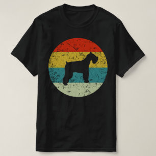 Schnauzer retro  t-shirt