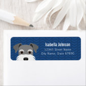Schnauzer Return Address Labels (Insitu)