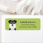 Schnauzer Return Address Labels (Insitu)