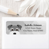 Schnauzer Return Address Labels (Insitu)