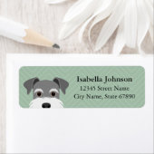 Schnauzer Return Address Labels (Insitu)