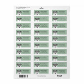 Schnauzer Return Address Labels (Full Sheet)