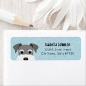 Schnauzer Return Address Labels (Insitu)