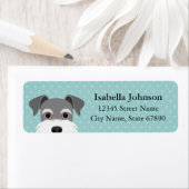 Schnauzer Return Address Labels (Insitu)