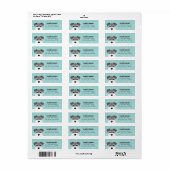 Schnauzer Return Address Labels (Full Sheet)