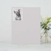 Schnauzer (reuzenschilderkunst) (Staand voorkant)