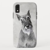 Schnauzer (reuzenschilderkunst) Case-Mate iPhone case (Achterkant)