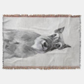 Schnauzer (reuzenschilderkunst) deken (Voorkant)