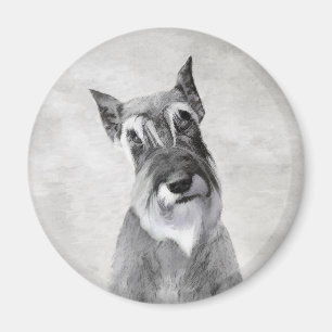 Schnauzer (reuzenschilderkunst) magneet
