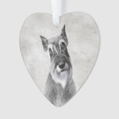 Schnauzer (reuzenschilderkunst) ornament (voorkant)
