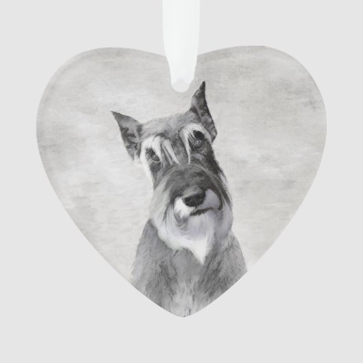 Schnauzer (reuzenschilderkunst) ornament (voorkant)