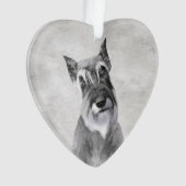 Schnauzer (reuzenschilderkunst) ornament (voorkant)