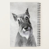 Schnauzer (reuzenschilderkunst) planner (Achterkant)